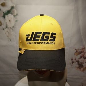 Jegs High Performance Hat Racing Gear Embroidered Baseball Cap NASCAR